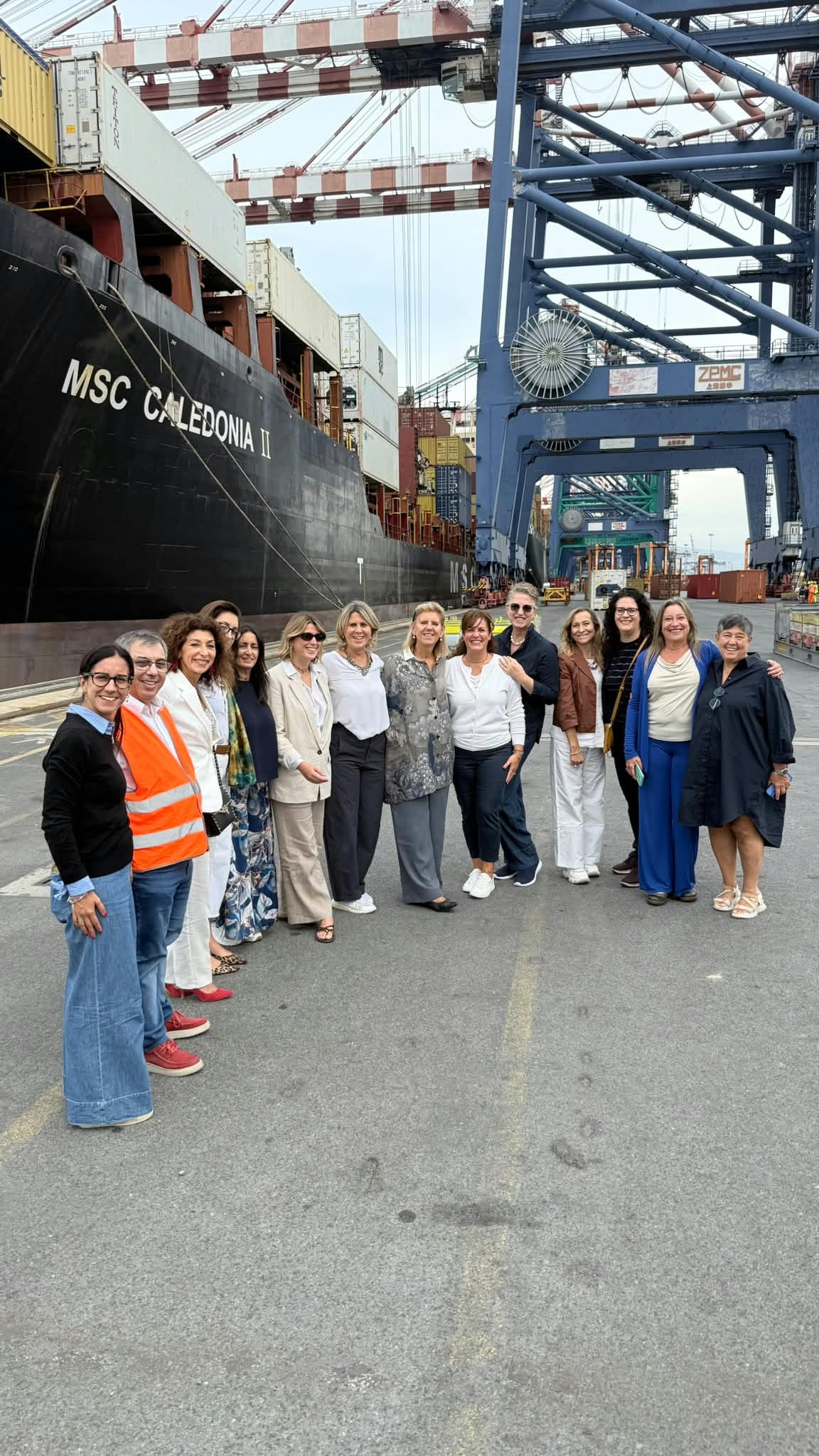 Wista Italy, visita al Porto di Gioia Tauro